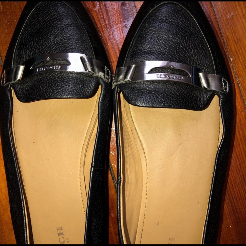 COACH black flats
